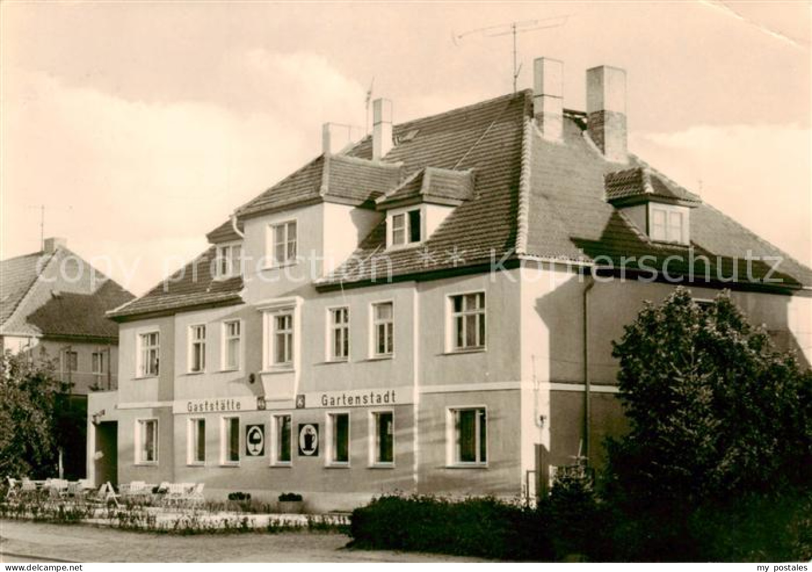 Demmin Mecklenburg Vorpommern Konsum Gaststaette Gartenstadt