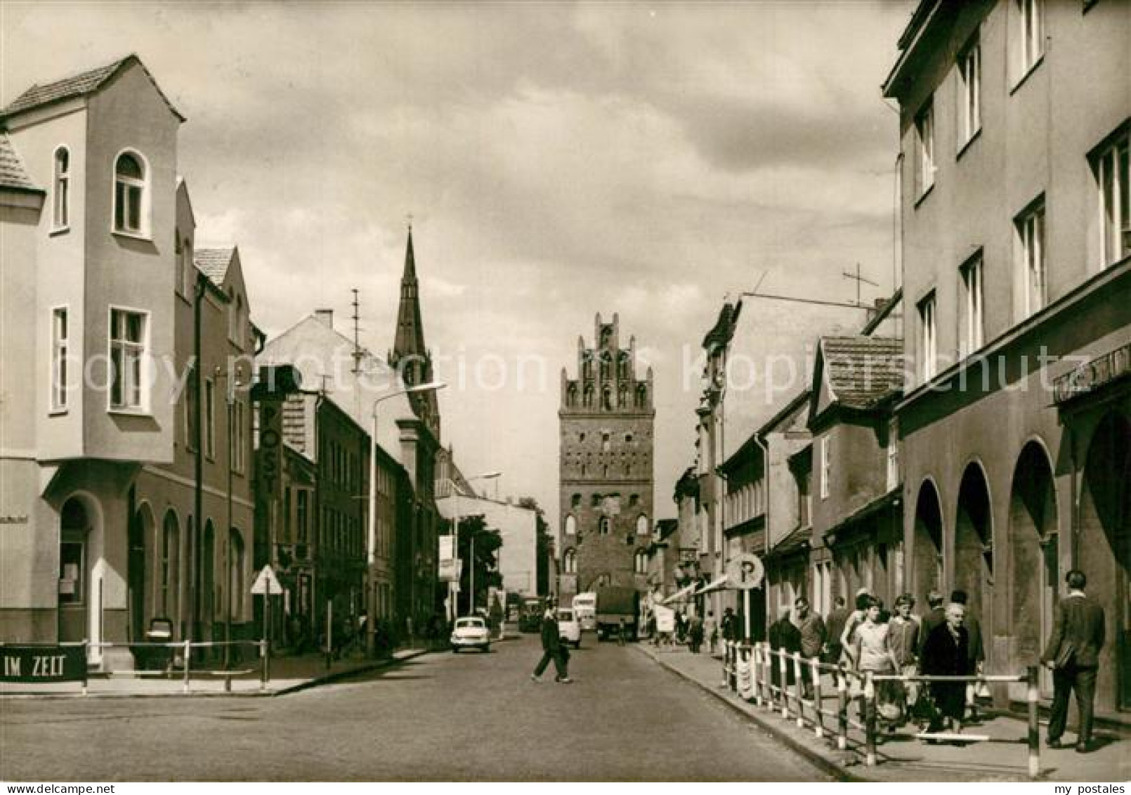 Demmin Mecklenburg Vorpommern Rudolf Breitscheid Strasse Luisentor