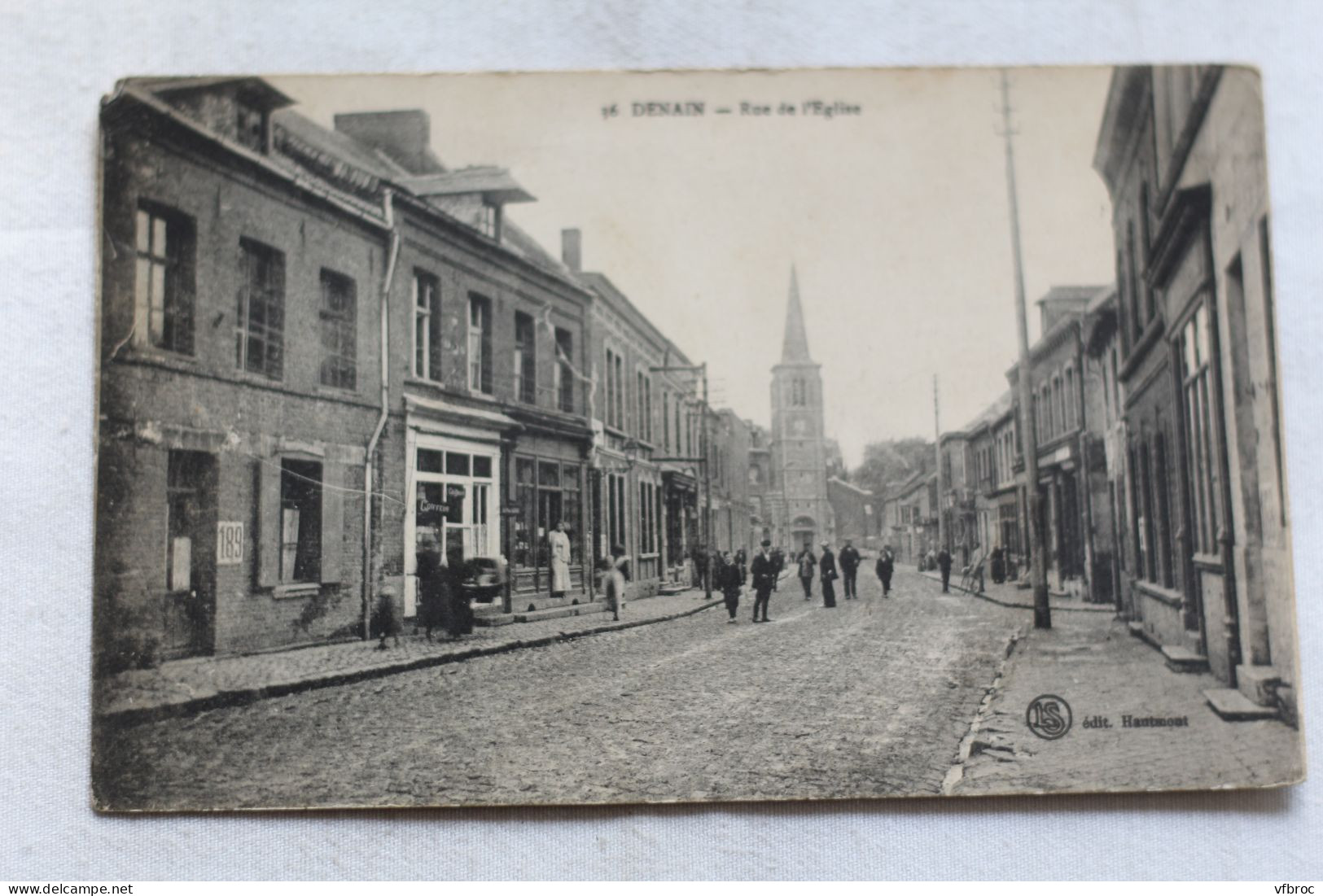 Denain, rue de l'église, Nord 59