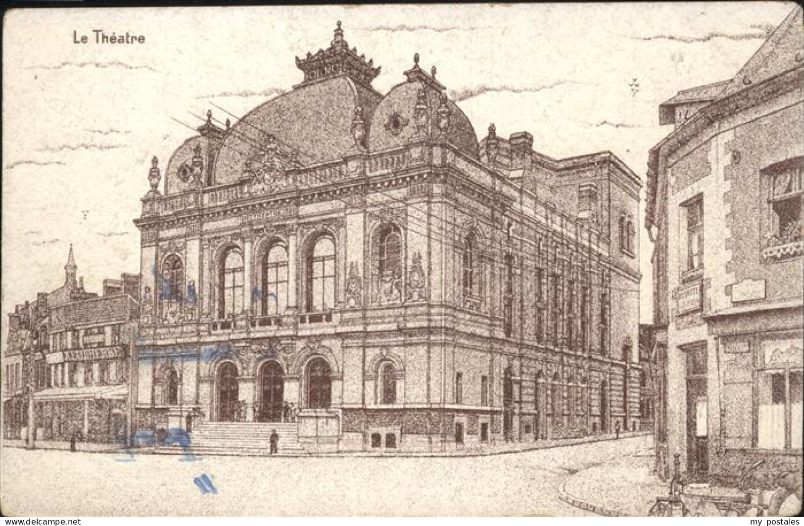 Denain Valenciennes 59 Nord Theatre Feldpost