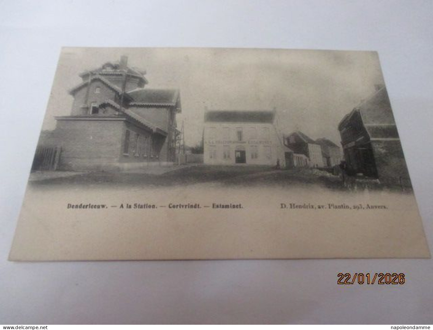 Denderleeuw, A la Station, Cortvrindt, Estaminet