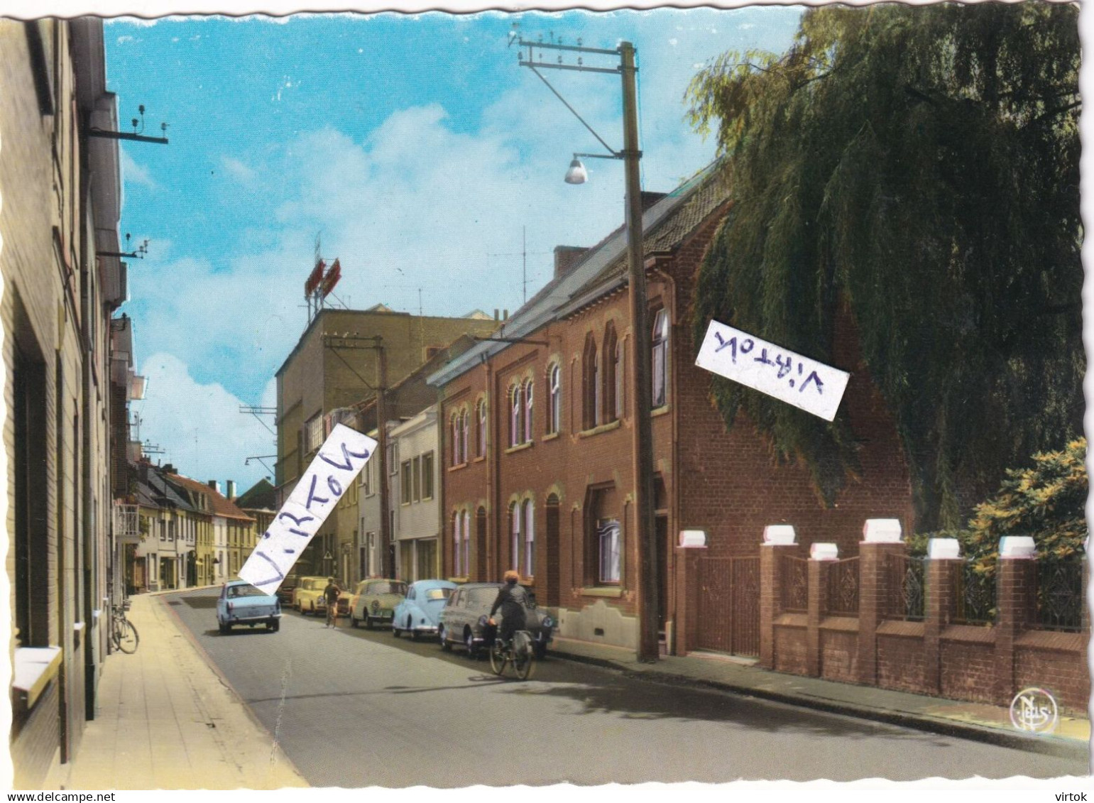 Denderleeuw : Rodenbach straat  ( 15 x 10.5 cm )