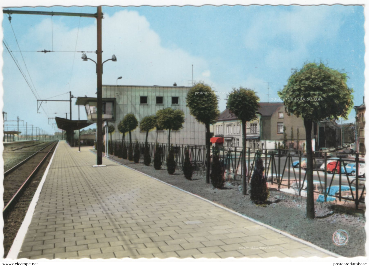 Denderleeuw - Station - & railway station