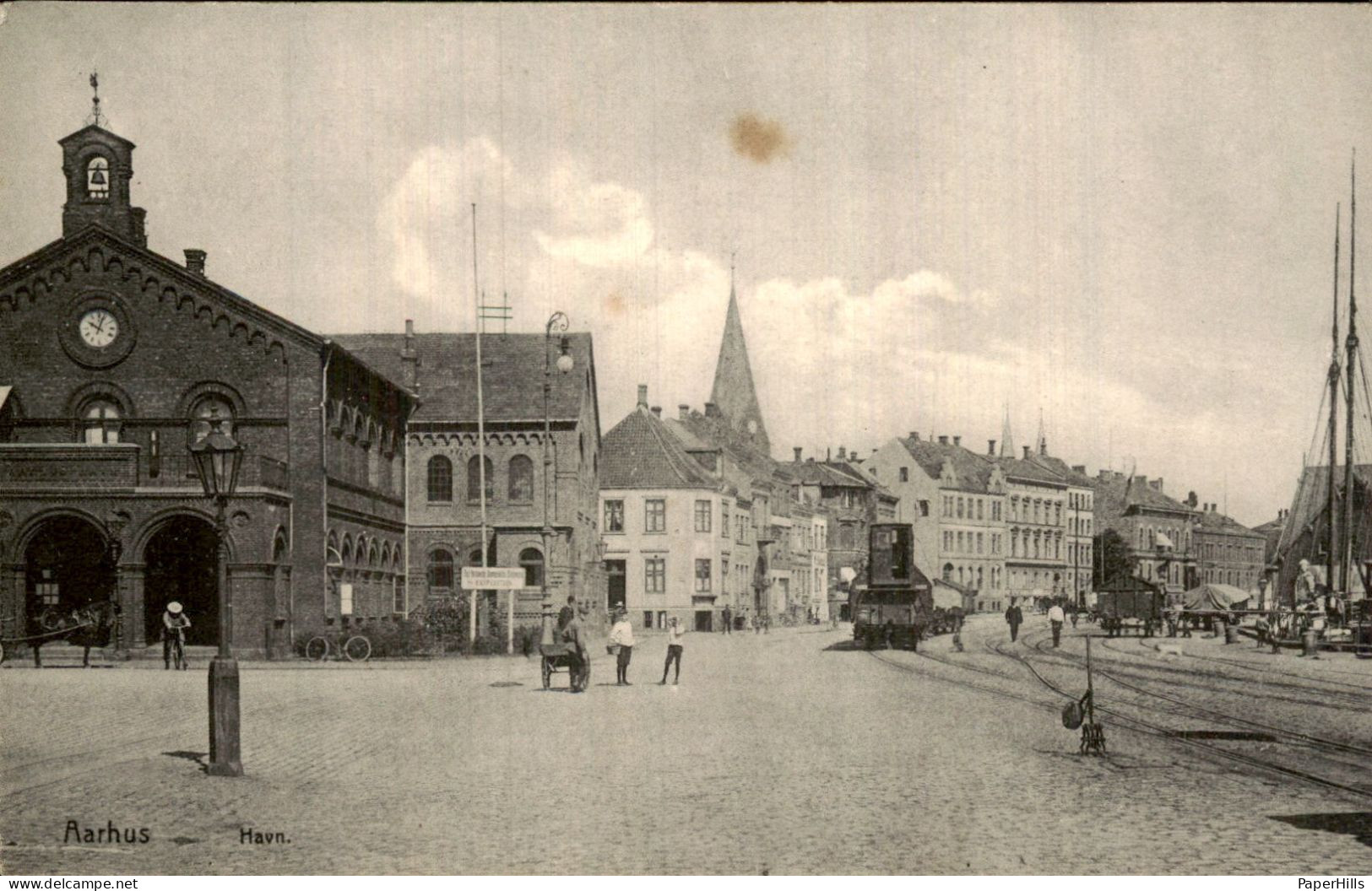 Denemarken Denmark - Aarhus - Havn.