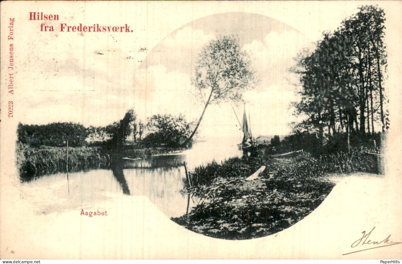 Denemarken Denmark - Frederiksværk - Hilsen fra Frederiksværk.