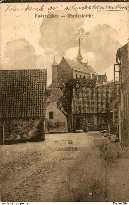 Denemarken Denmark - Hadersleben - Marienkirche