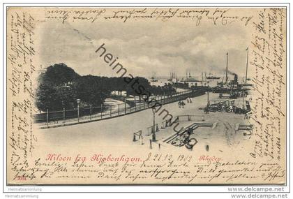 Hilsen fra Kjobenhavn - Rheden gel. 1902