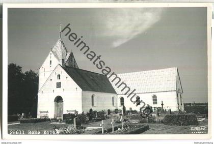 Römö - Kirke - Foto-Ansichtskarte - Verlag Foto-Stjerne Aarhus