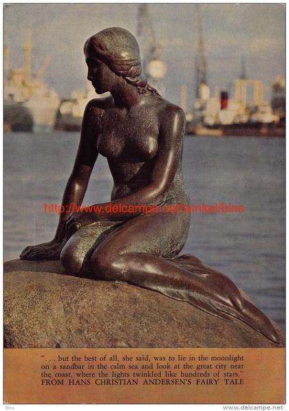 The Little Mermaid at the Langelinie - Copenhagen