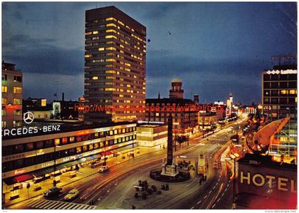 Vesterbrogade ved nat - Kobenhavn - Copenhagen