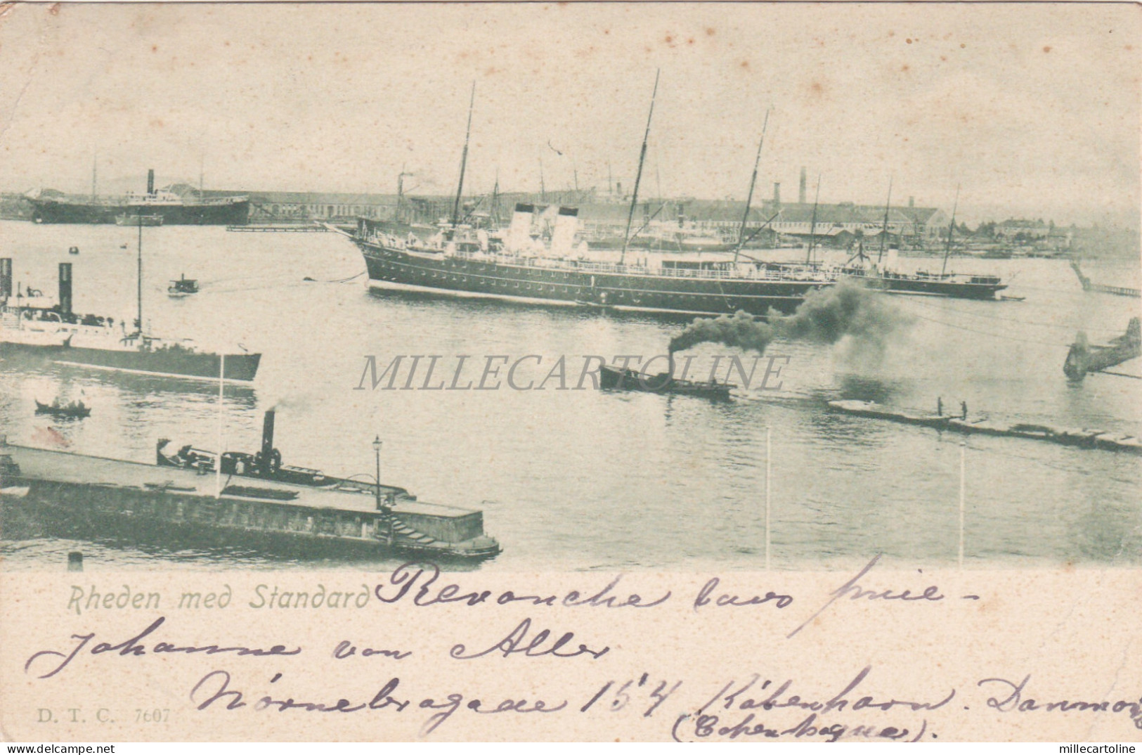 DENMARK - Copenhagen Kobenhavn - Rheden med Standard 1901