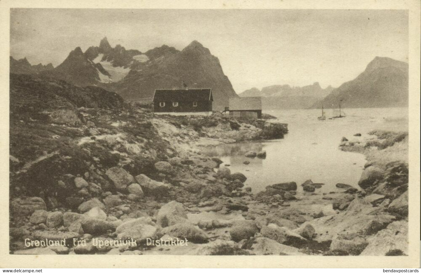 denmark, GREENLAND GRØNLAND, Fra Upernivik Distriktet (1920s) Postcard