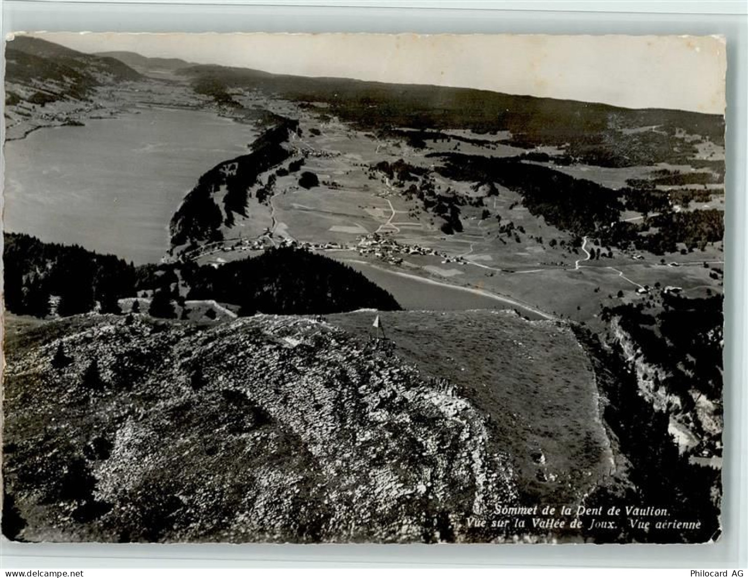 Dent de Vaulion - Sommet de la Dent de Vaulion Vue sur la Vallée de Joux... - 11062516