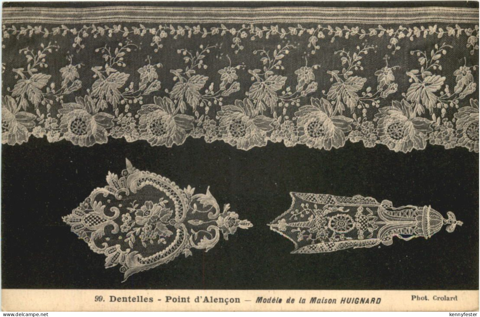 Dentelles - Point d Alencon