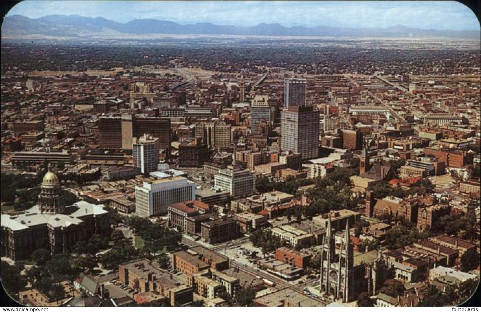 Denver Colorado Fliegeraufnahme