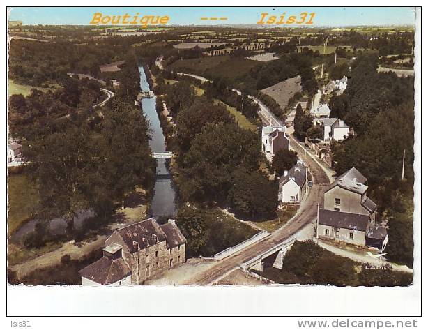 Dép 29 - RF21464 - Carhaix Plouguer - Port Carhaix - Vue panoramique sur le canal - Semi moderne grand format - état
