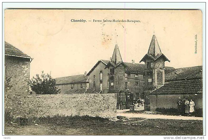 Dép 54 -  Chambley bussières - Ferme Sainte Marie des Baraques  - bon état général