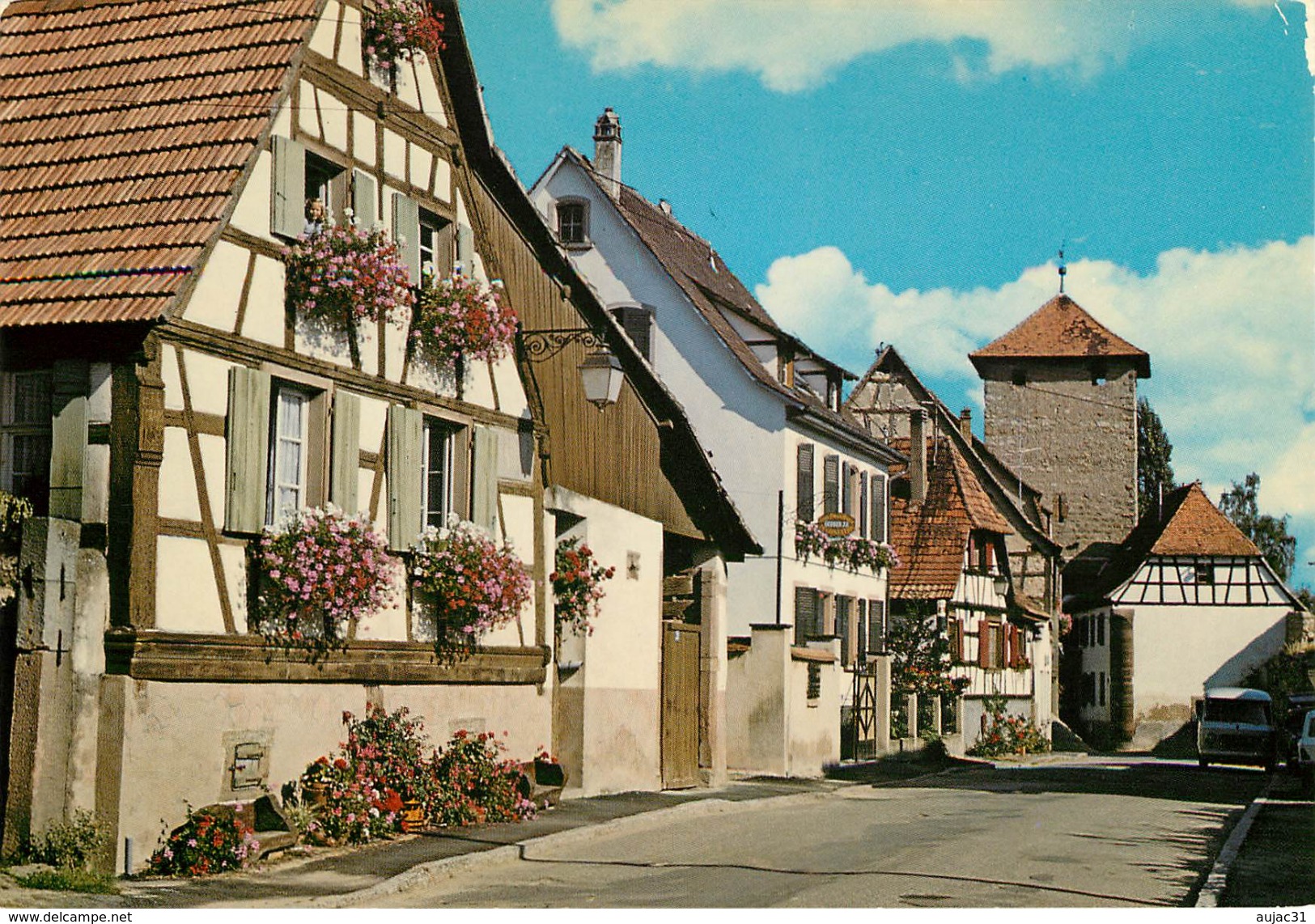 Dép 67 - Dambach la Ville - Vieilles maisons fleuries - état