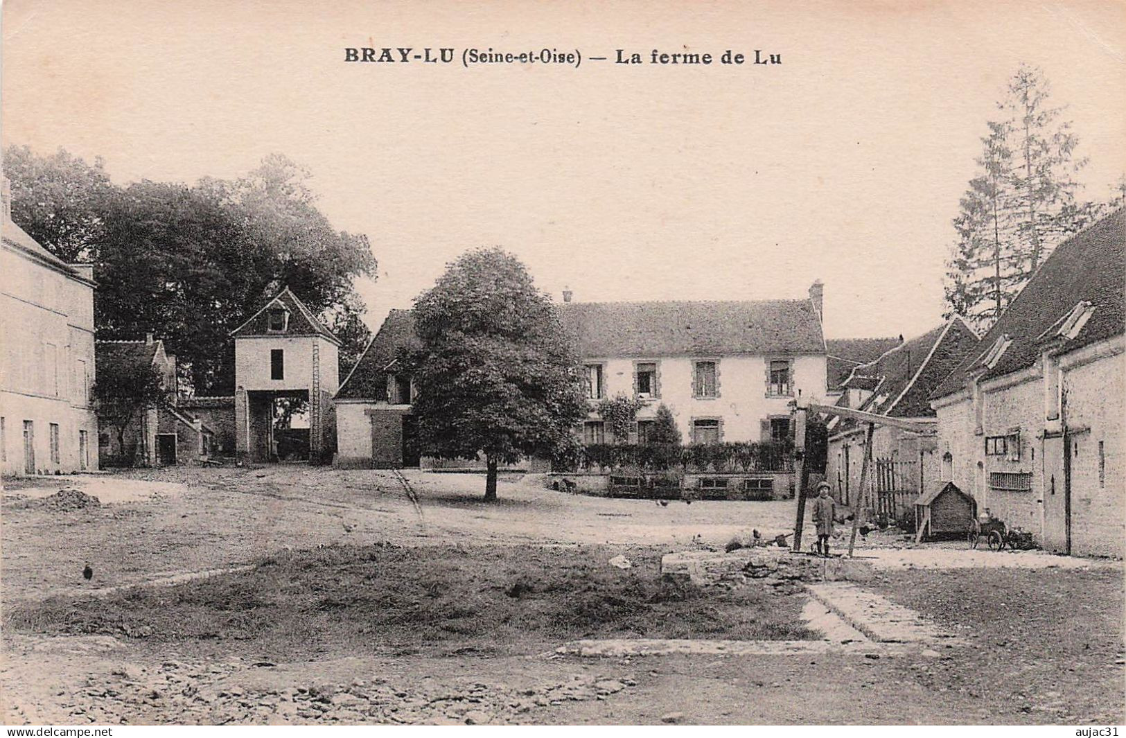 Dép 95 - Bray et Lû - La ferme de Lu - état