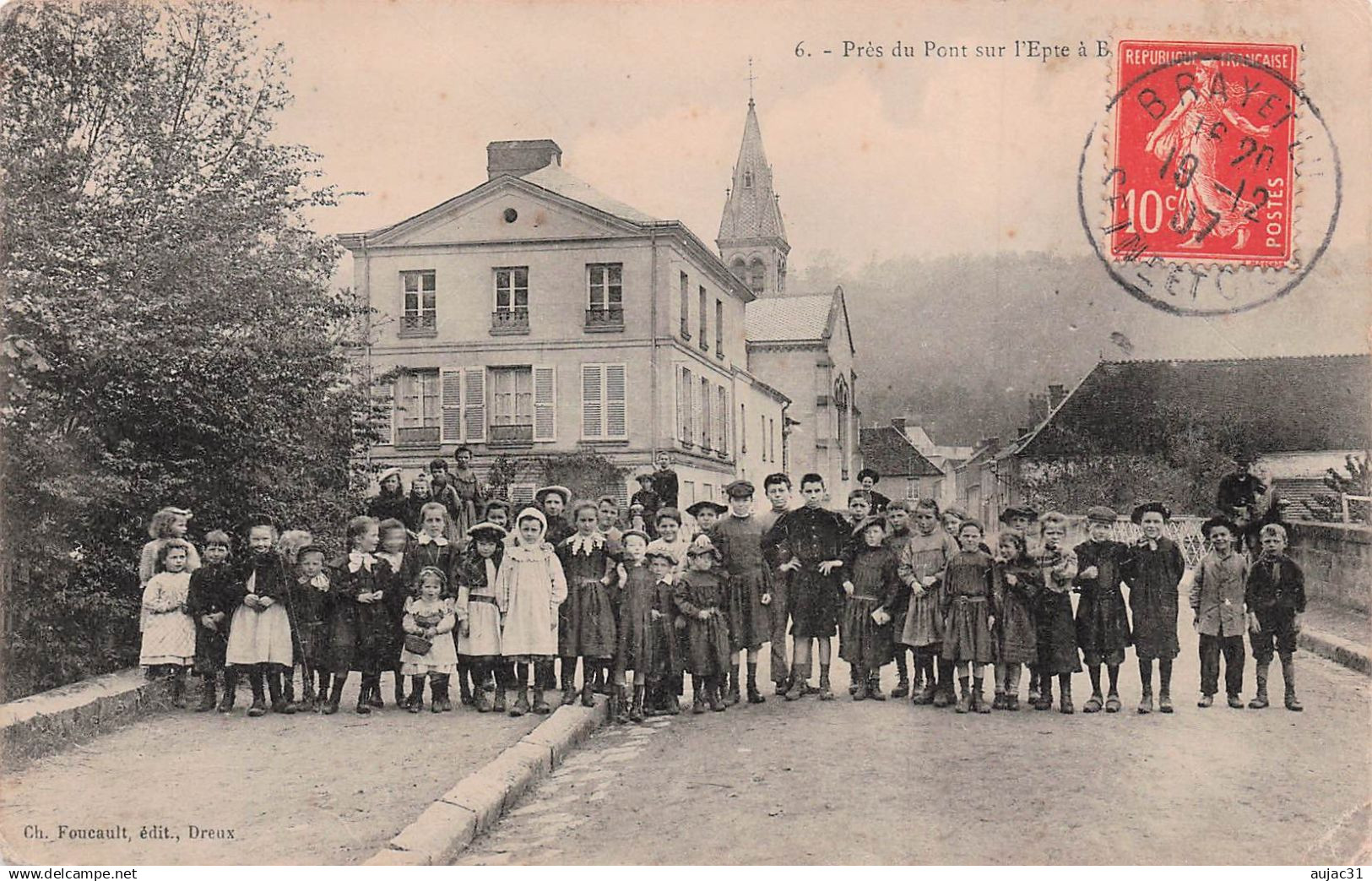 Dép 95 - Bray et Lû - Près du pont sur l'Epte - état