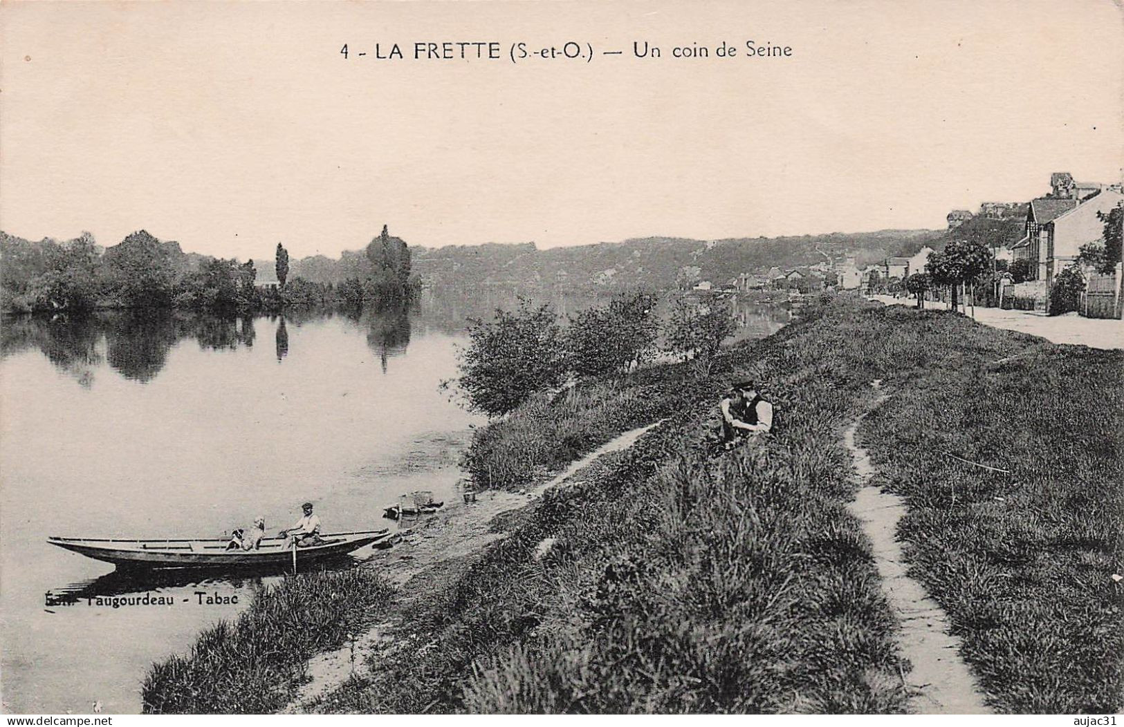 Dép 95 - La Frette sur Seine - Un coin de la Seine - état