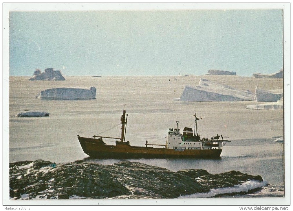 Départ du Thaladan - Terre Adélie - TAAF
