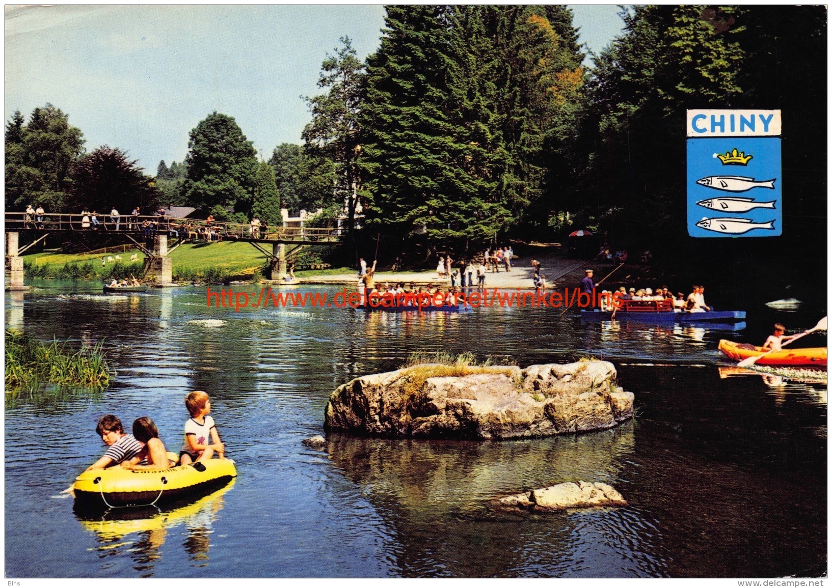 Départ pour la descente de la Semois - Chiny