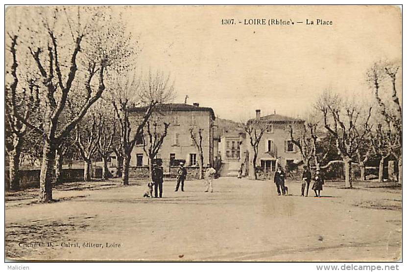 - depts div-ref LL263- rhone - loire sur rhone - loire - la place -