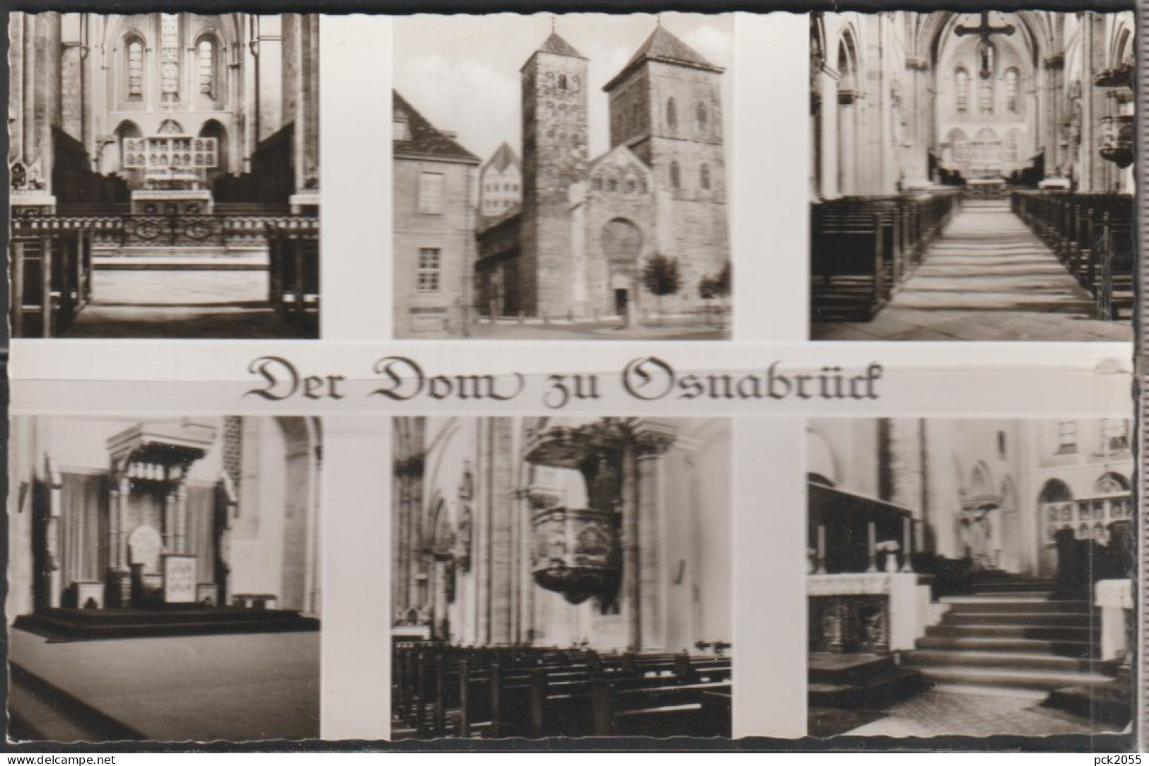 Der Dom zu OSNABRÜCK - MBK - nicht gelaufen ( AK 6991)