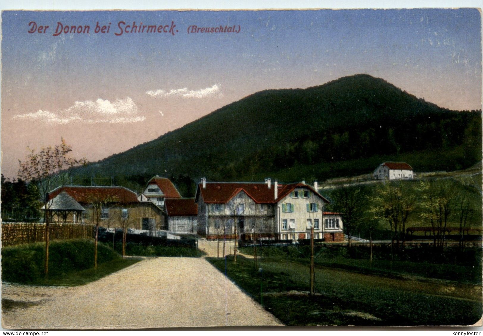 Der donon bei Schirmeck - Feldpost
