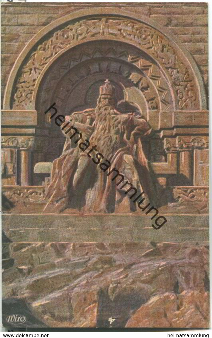 Der Kyffhäuser - Künstlerkarte Wiro Lorsch & Nachbar Berlin