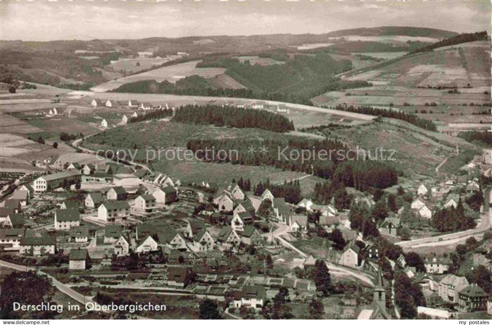 Derschlag Gummersbach NRW Fliegeraufnahme
