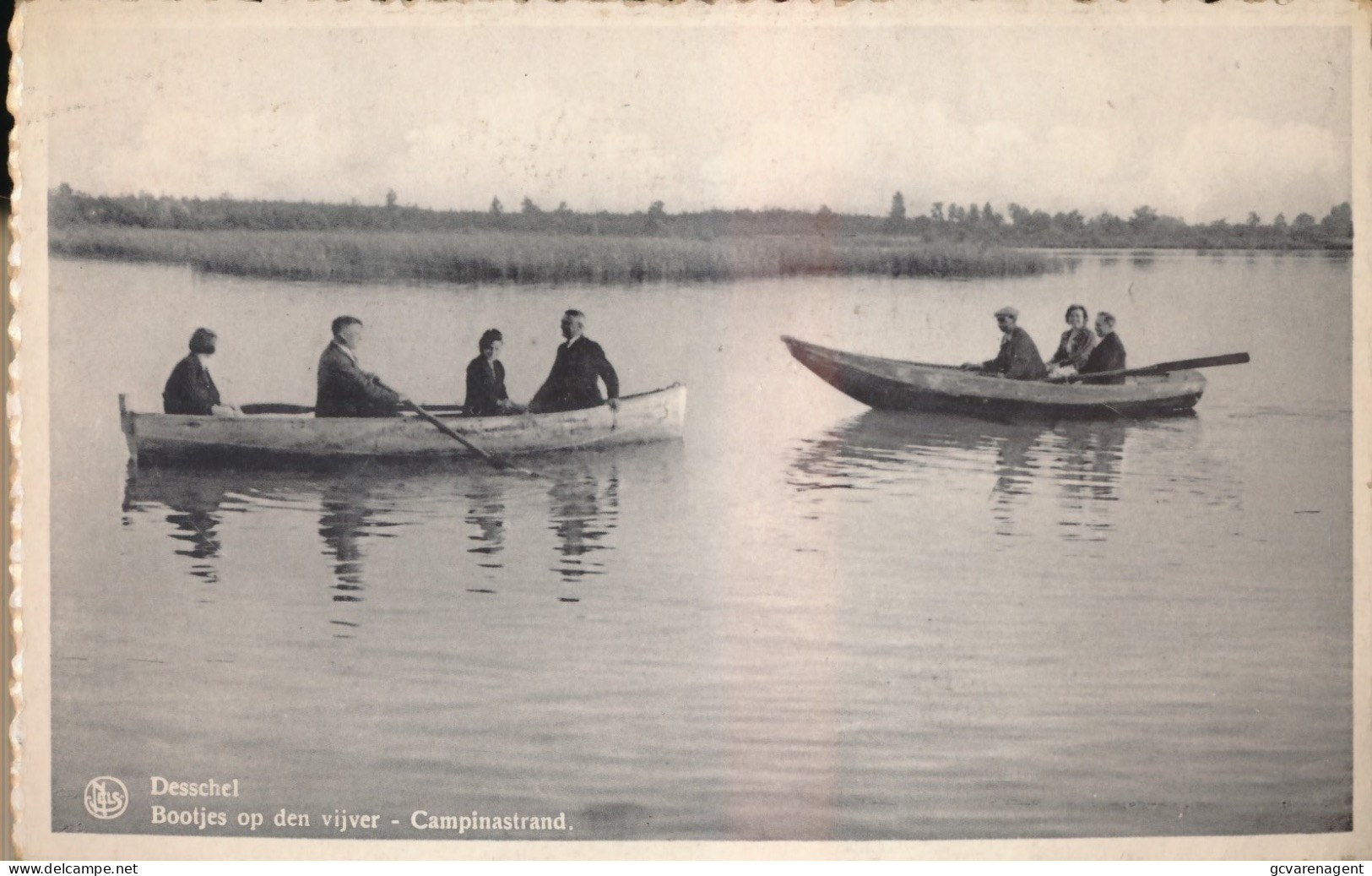 DESSCHEL        BOOTJES OP DEN VIJVER     CAMPINASTRAND