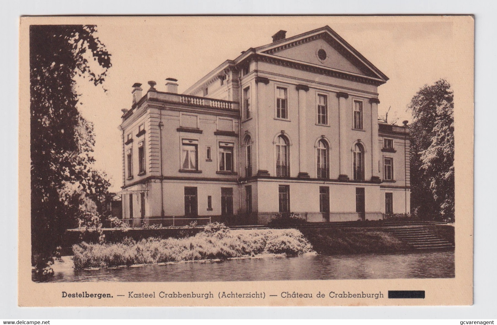 DESTELBERGEN   KASTEEL CRABBENBURGH