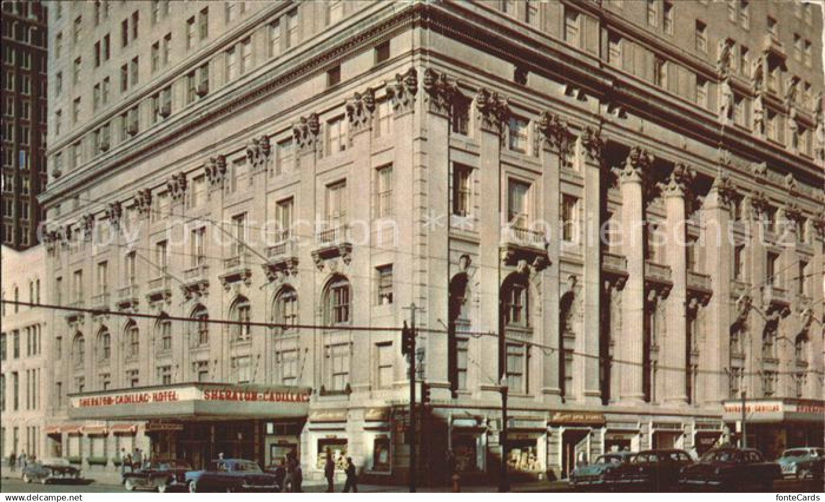 Detroit Michigan Sheraton Cadillac Hotel