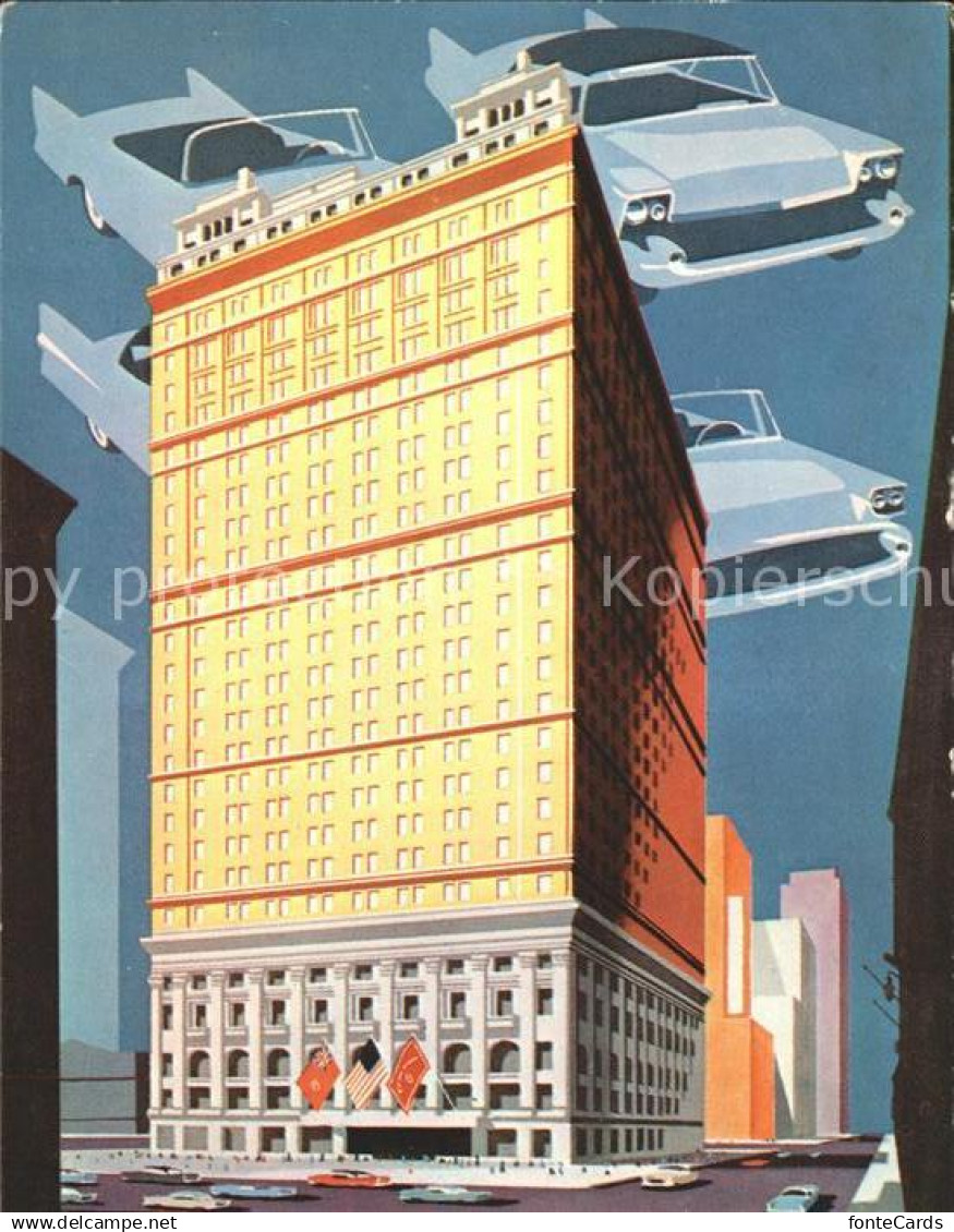 Detroit Michigan Sheraton Cadillac Hotel