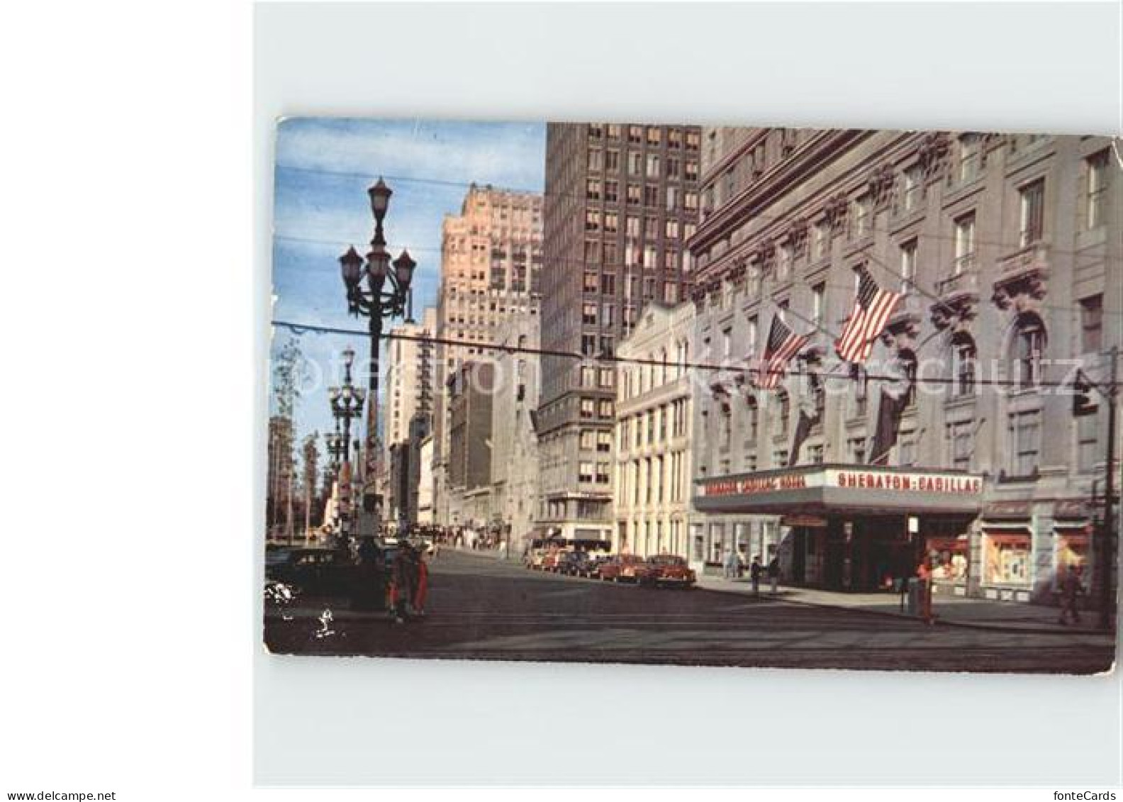 Detroit Michigan Sheraton Cadillac Hotel