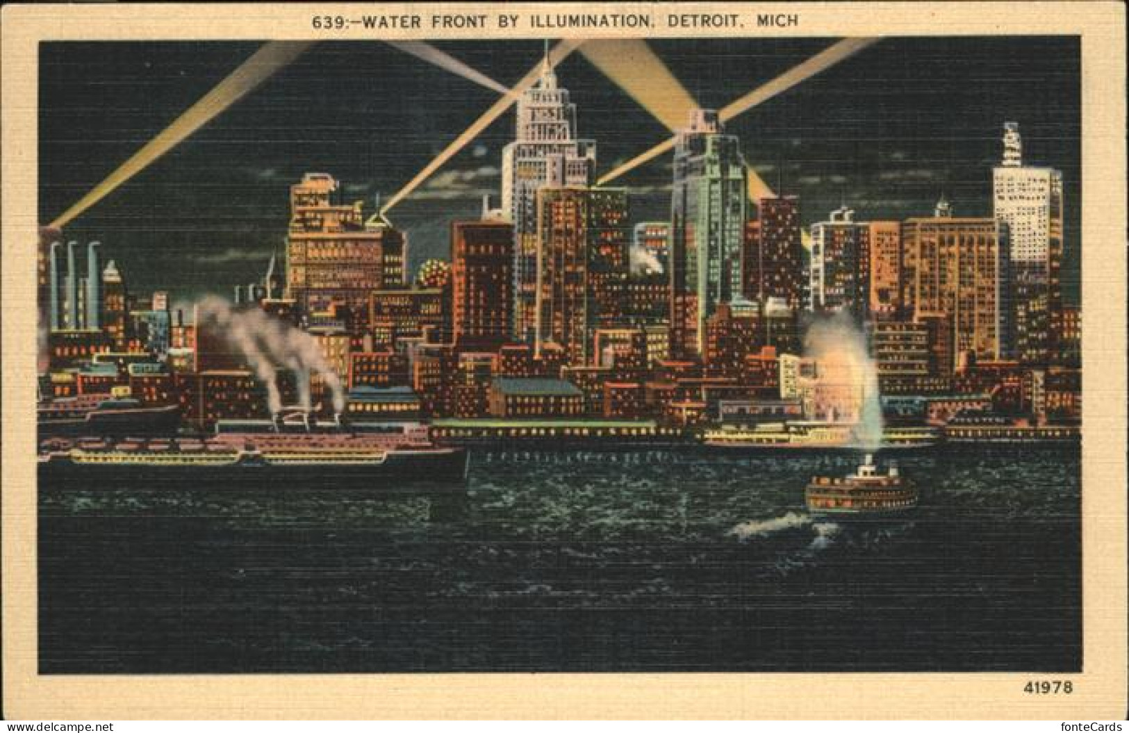 Detroit Michigan Water Front