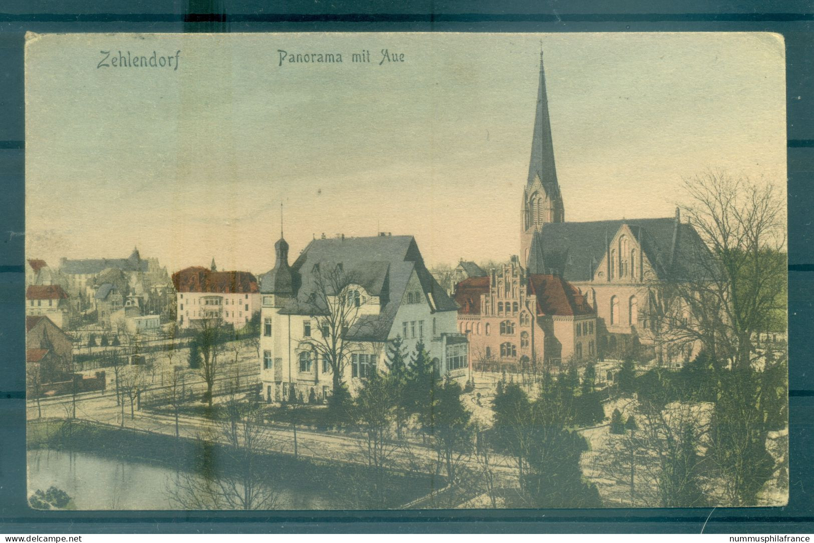 Deutsches Reich 1907 - Carte postale Zehlendorf