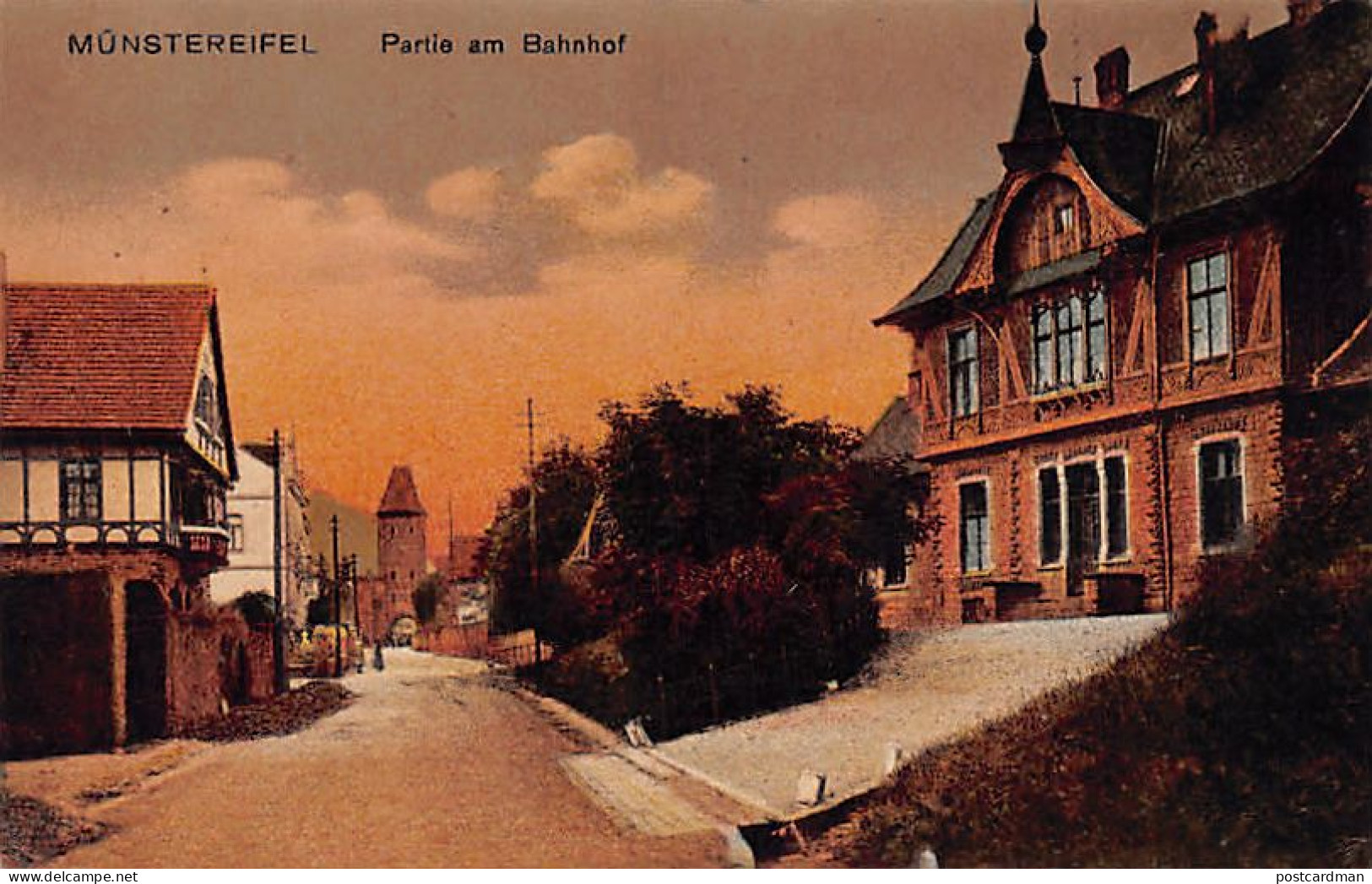 Deutschland - BAD MÜNSTEREIFEL - Partie am Bahnhof