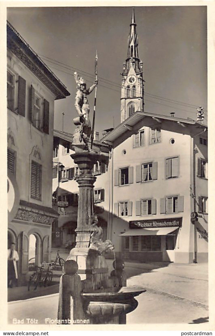 Deutschland - BAD TÖLZ - Floriansbrunnen