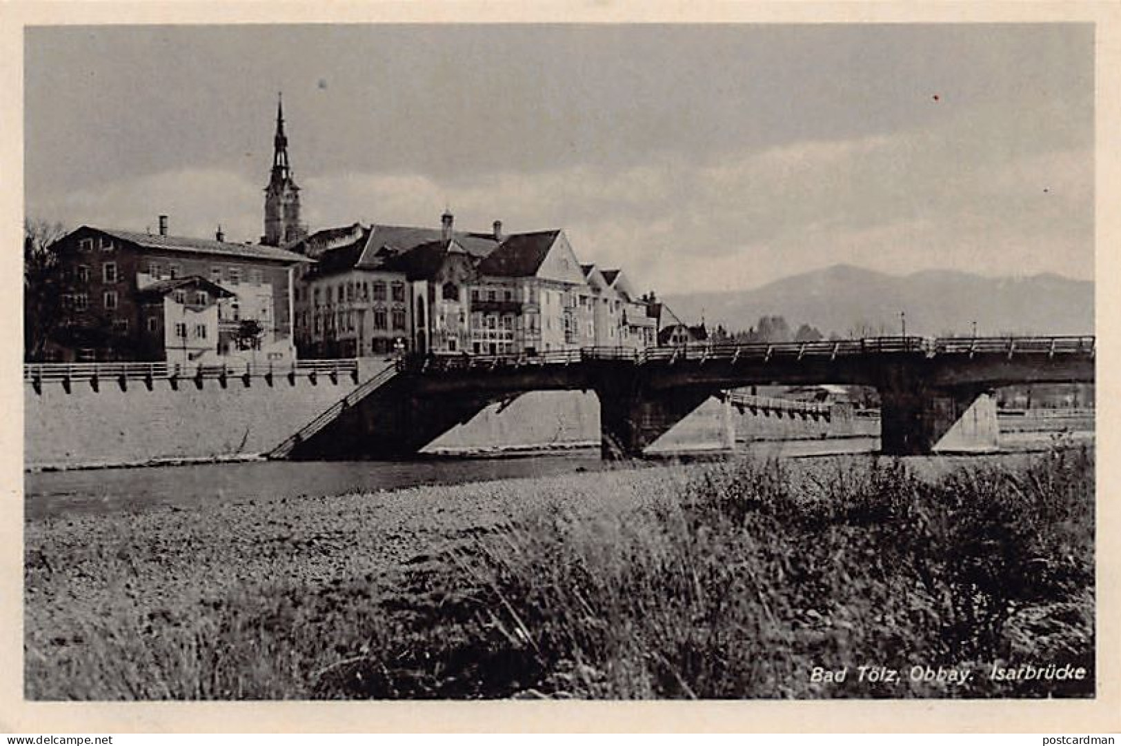Deutschland - BAD TÖLZ - Isarbrücke