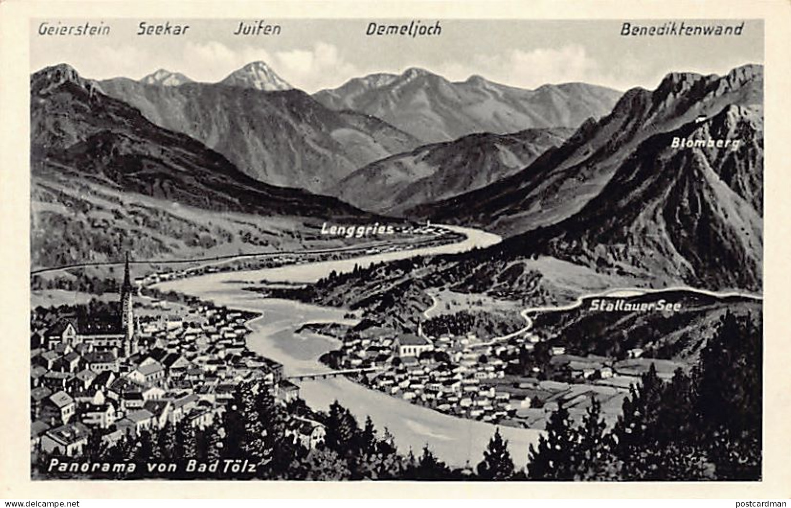 Deutschland - BAD TÖLZ - Panorama