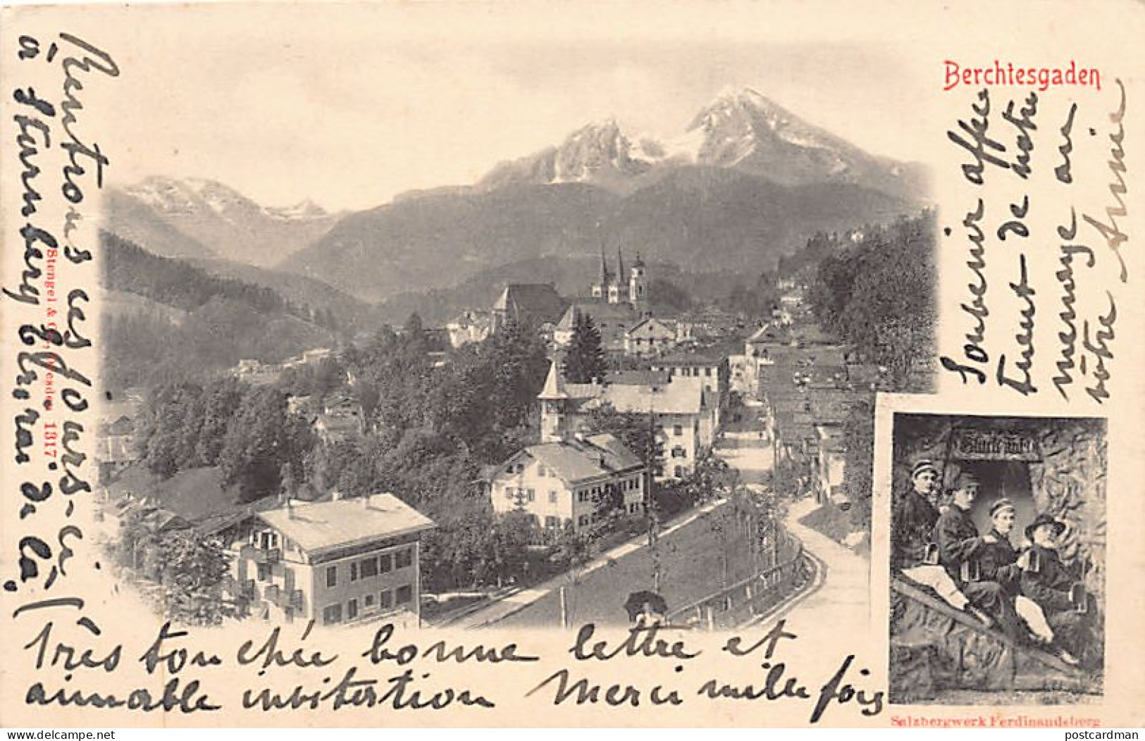 Deutschland - BERCHTESGADEN - Totalansicht