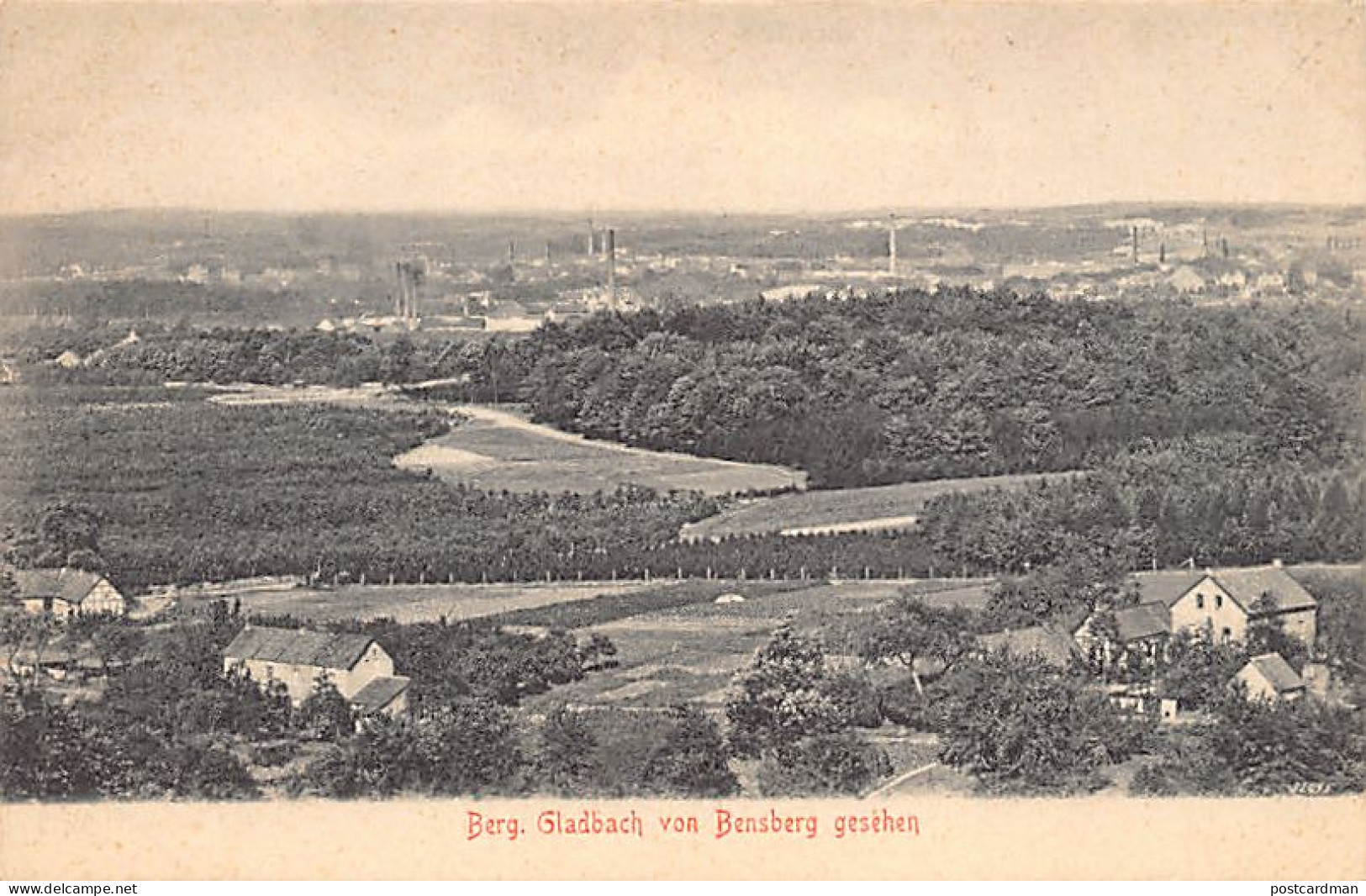 Deutschland - BERGISCH GLADBACH - Von Bensberg gesehen