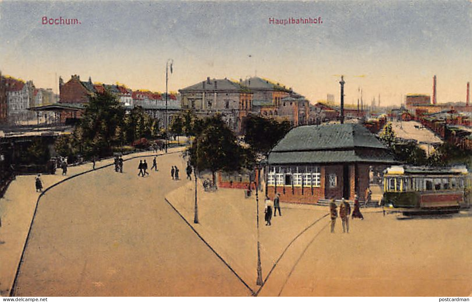 Deutschland - Bochum (NW) Hauptbahnhof - Tram - Verlag P. Gaspar, Bochum