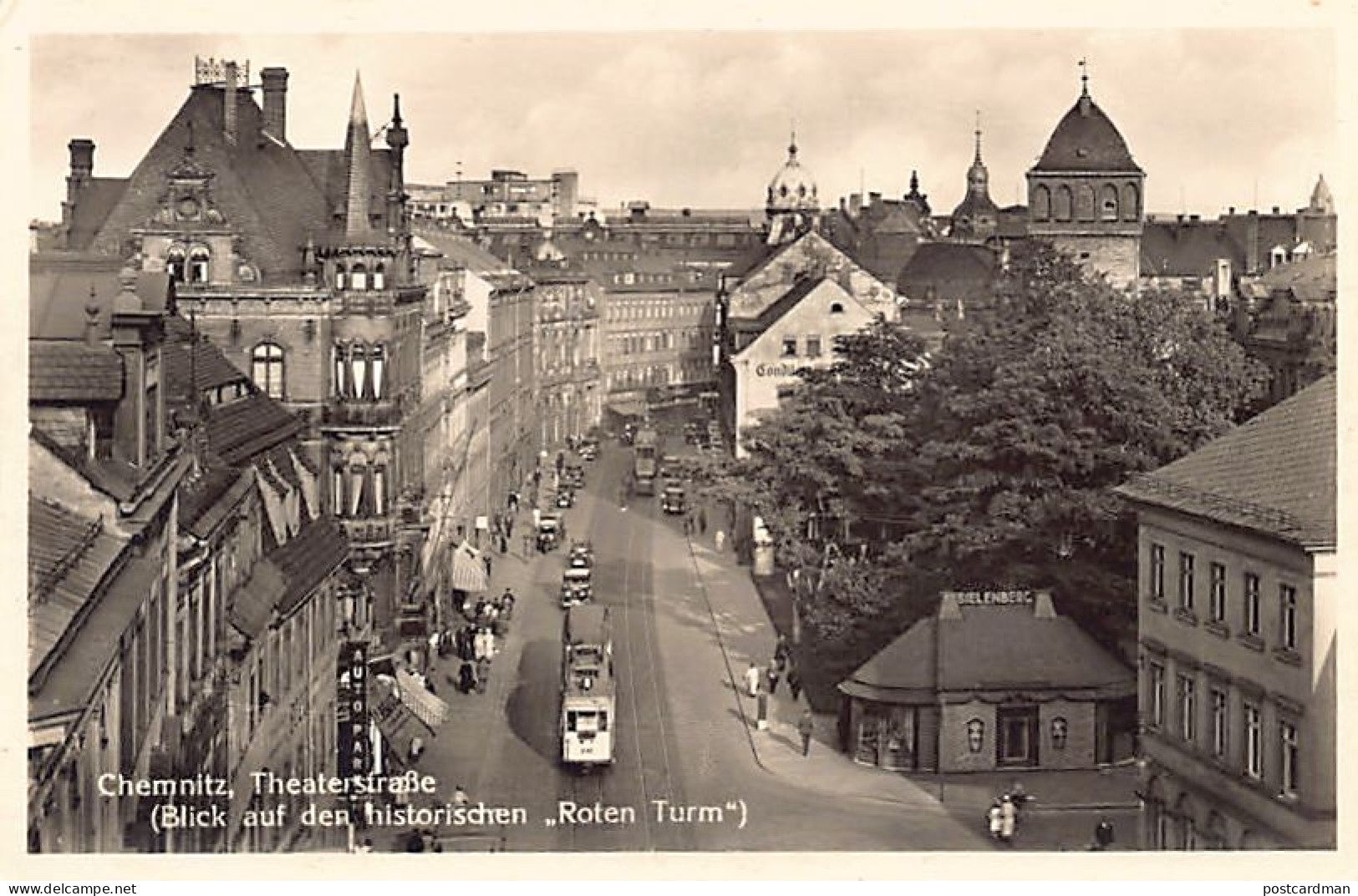 Deutschland - CHEMNITZ - Theaterstrasse
