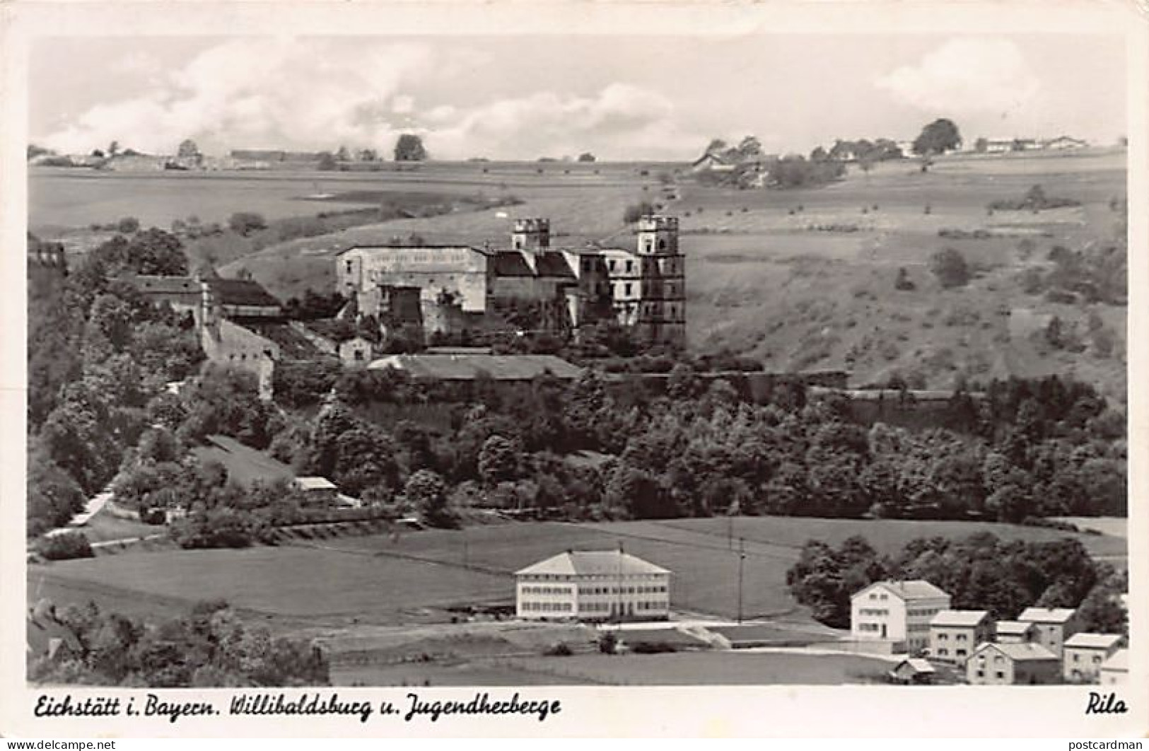 Deutschland - EICHSTÄTT (BY) Willibaldsburg u. Jugendherberge