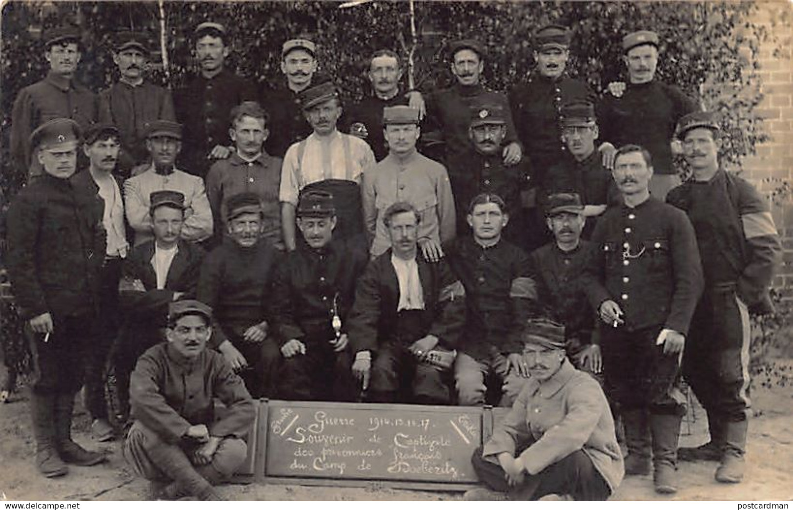 Deutschland - ERIKA Döberitz - Kriegsgefangenenlager - FOTOKARTE Mai 1917