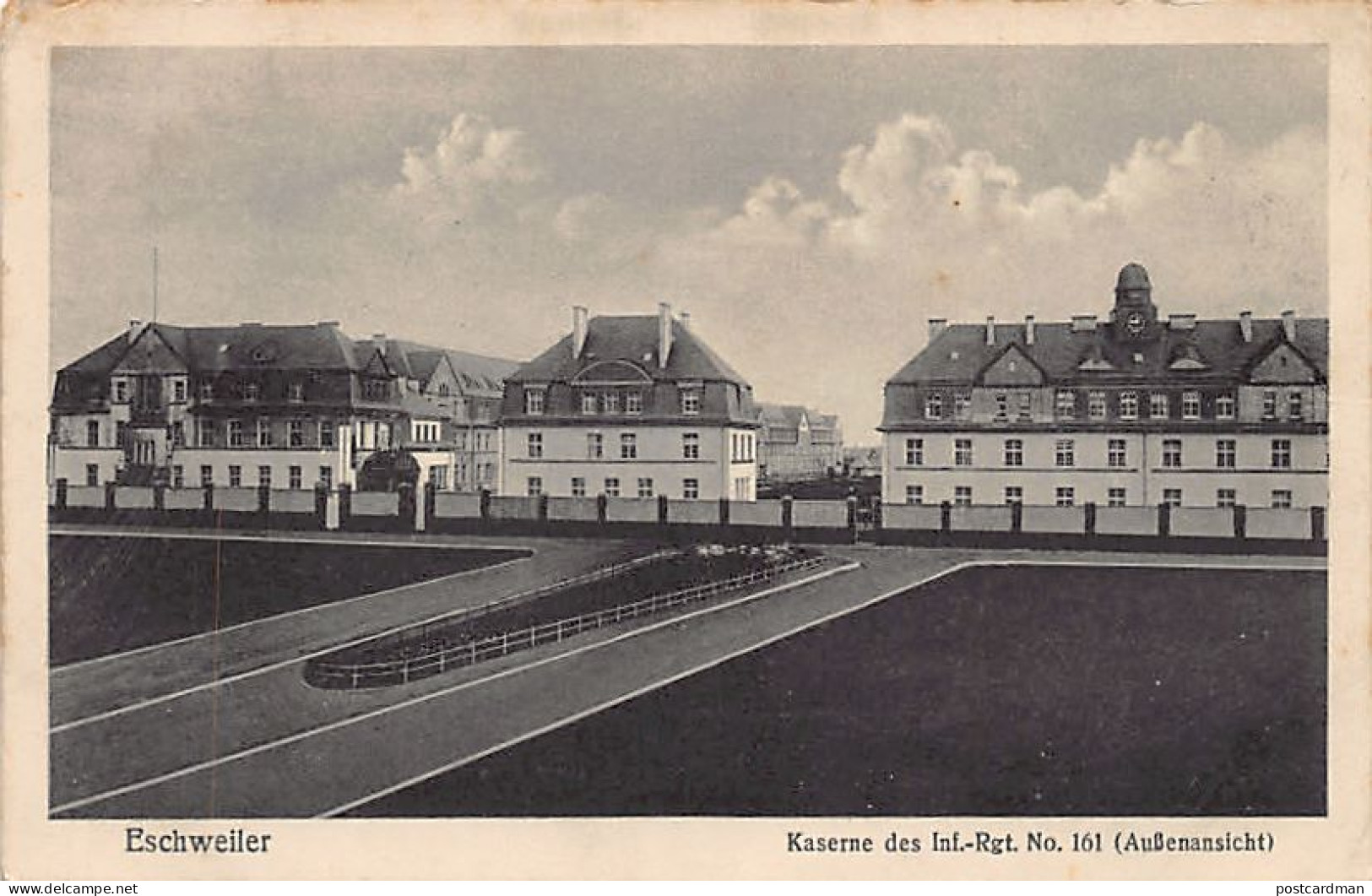 Deutschland - Eschweiler (NW) Kaserne des Inf.-Rgt. No. 161 Außenansicht